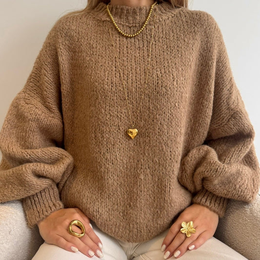Millie Sweater Teddy Brown