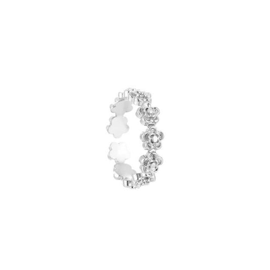 Bloom Ring Silver