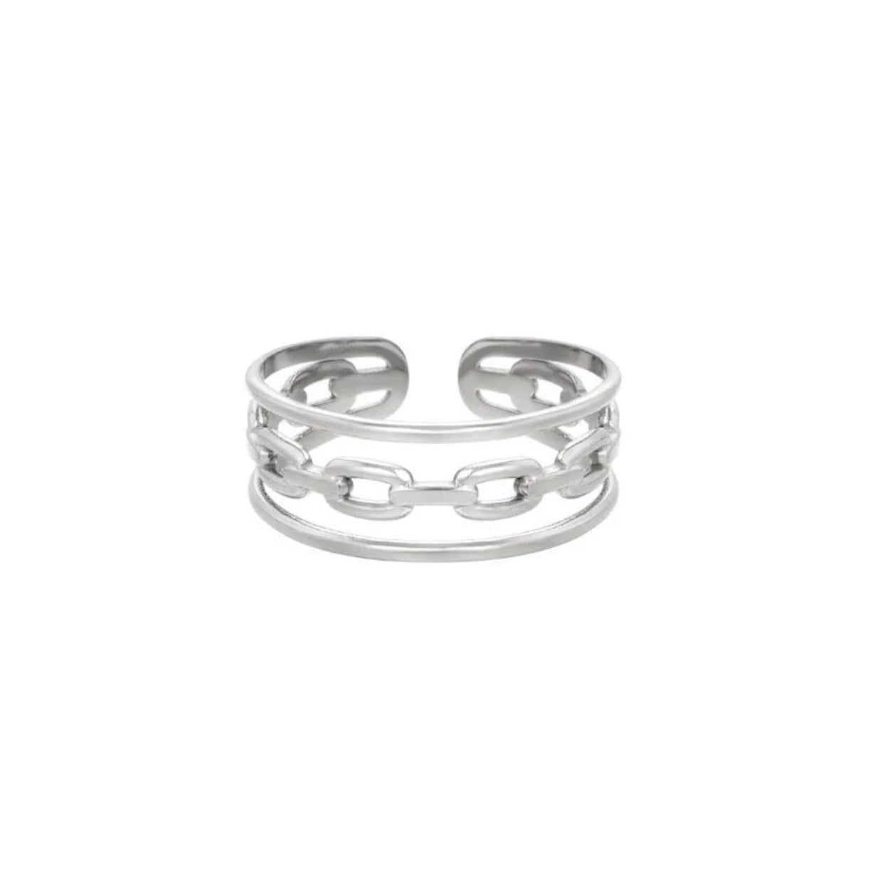 Triple Ring Silver