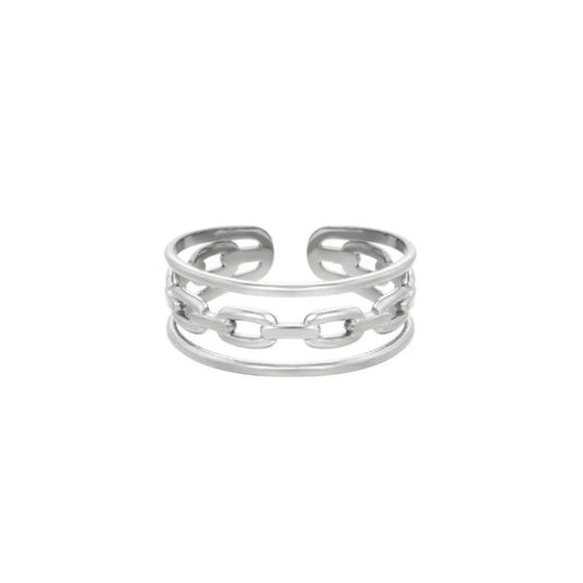 Triple Ring Silver