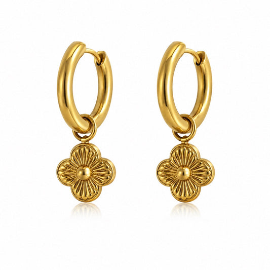 Cute Clover 2.0 Earrings Gold