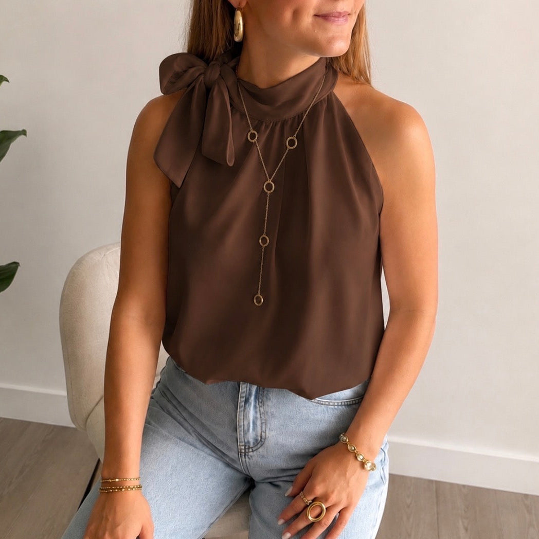 Bella Top Brown
