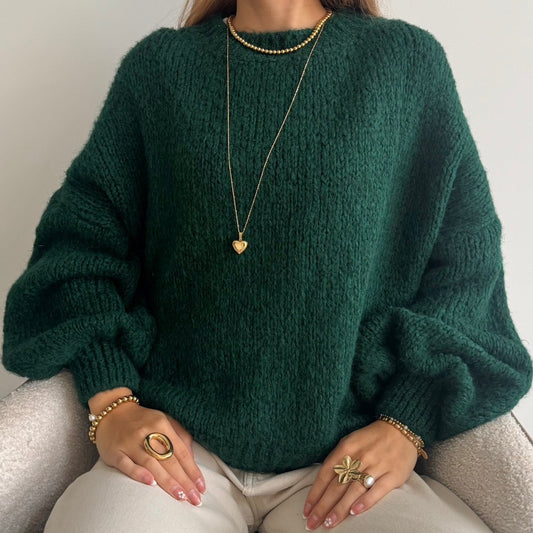 Millie Sweater Dark Green