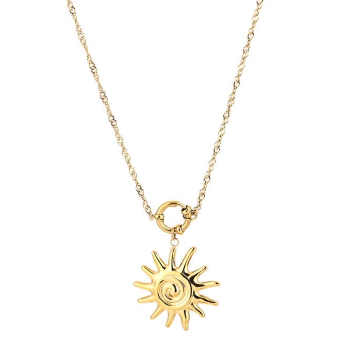 Sunshine Necklace Gold