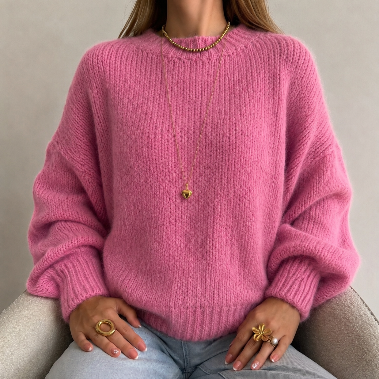 Millie Sweater Rose