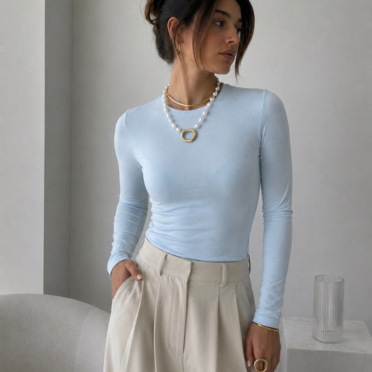 Mia Top White
