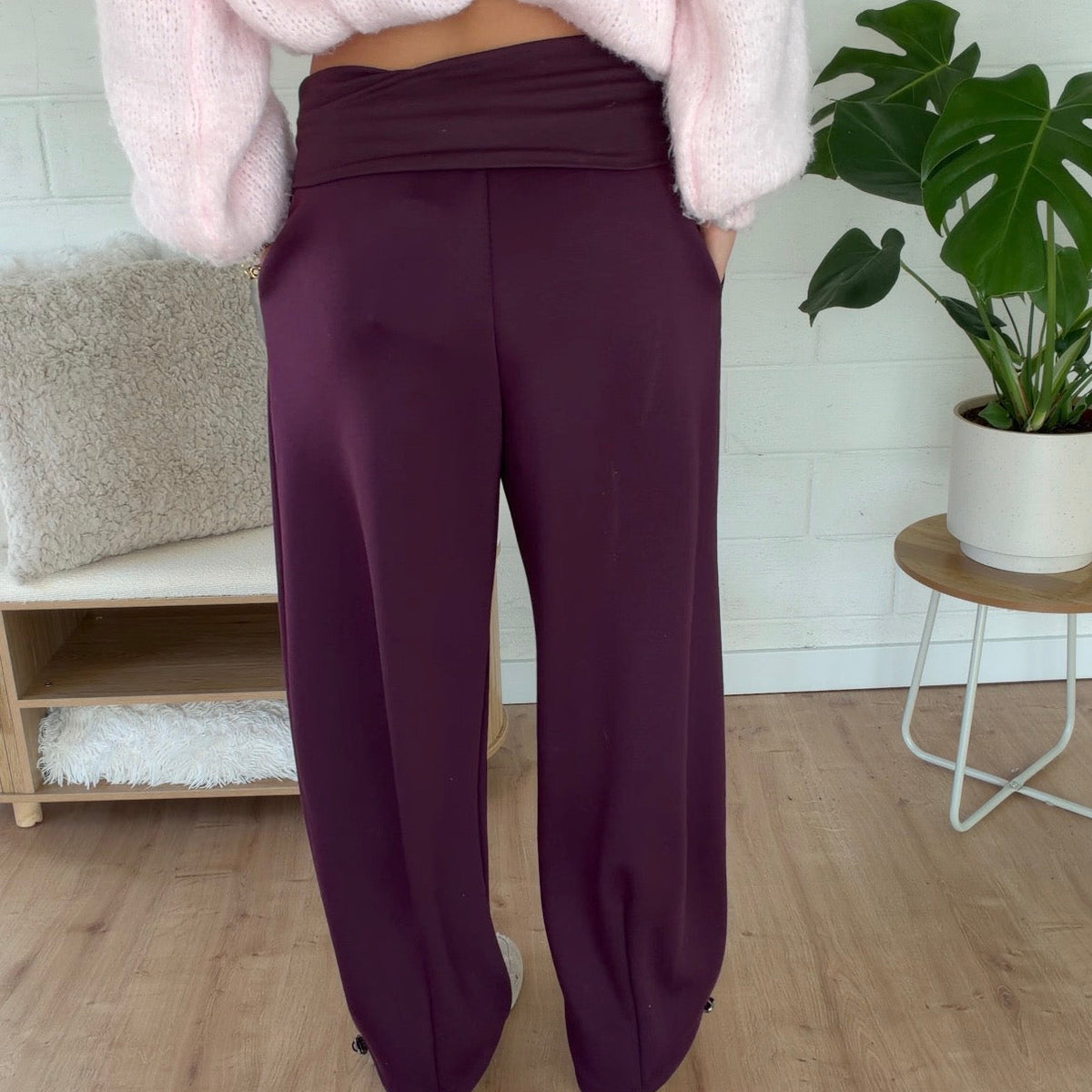 Blaire Jogging Dark Plum