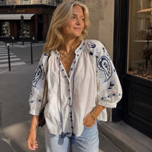 Michelle Blouse Blue