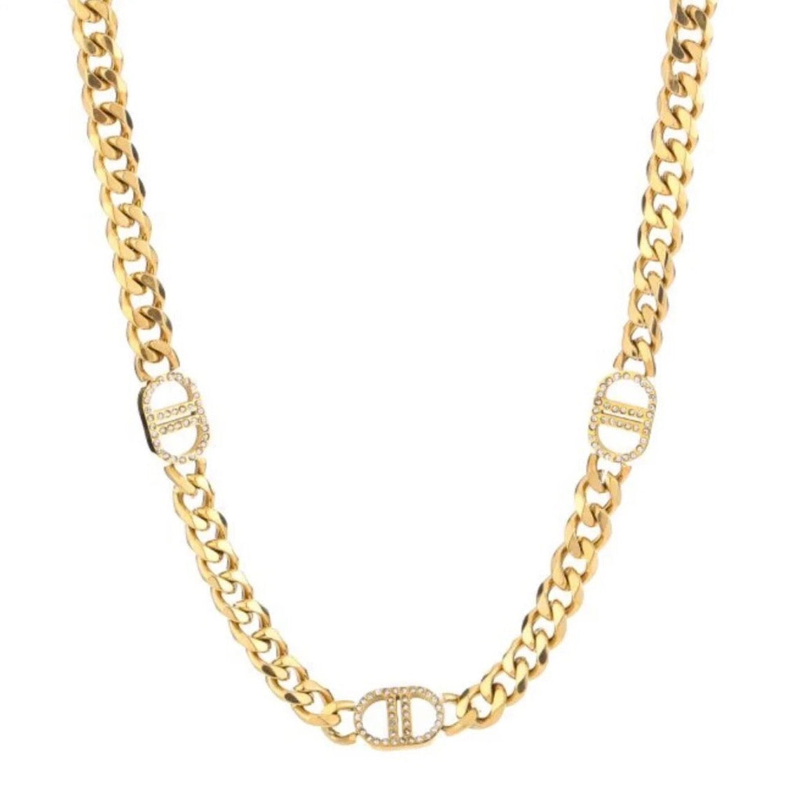 Sparkle Good Life Necklace Gold