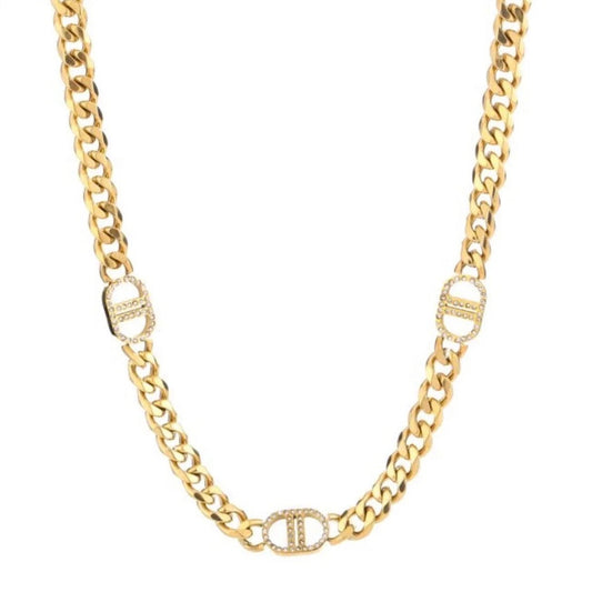 Sparkle Good Life Necklace Gold