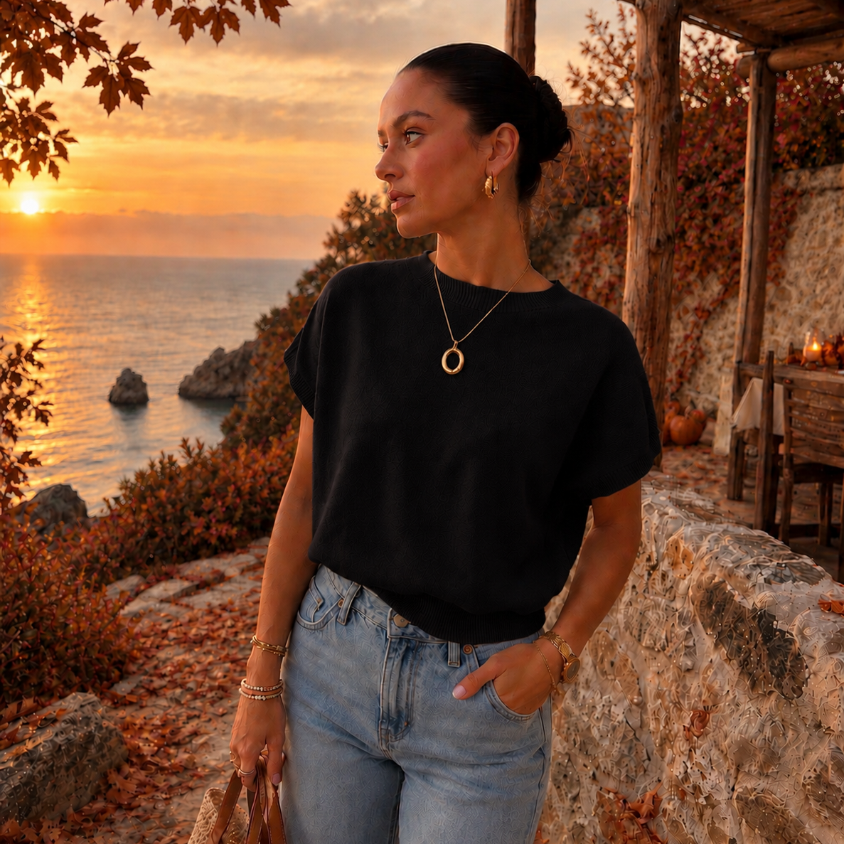 Lynn Top Black