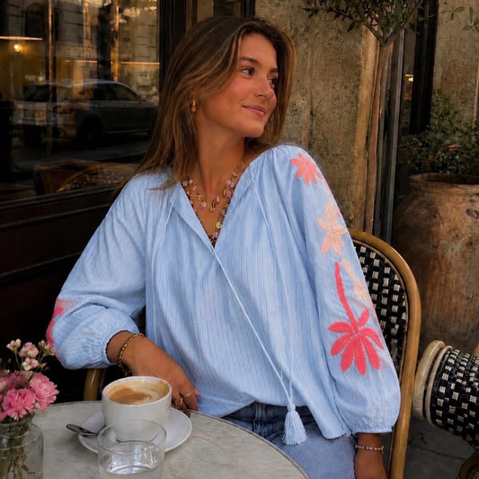 Leonore Blouse Blue