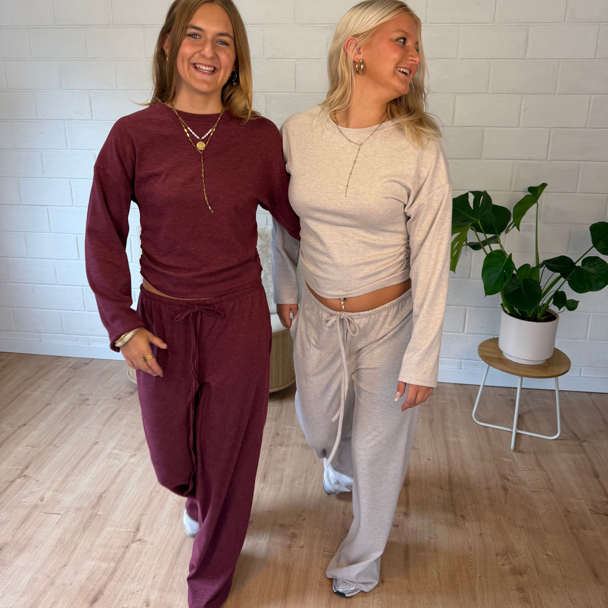 Mellody Comfy Set Bordeaux