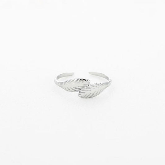 Leaves Ring Silver