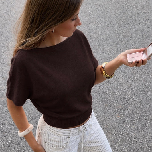 Celeste Top Brown