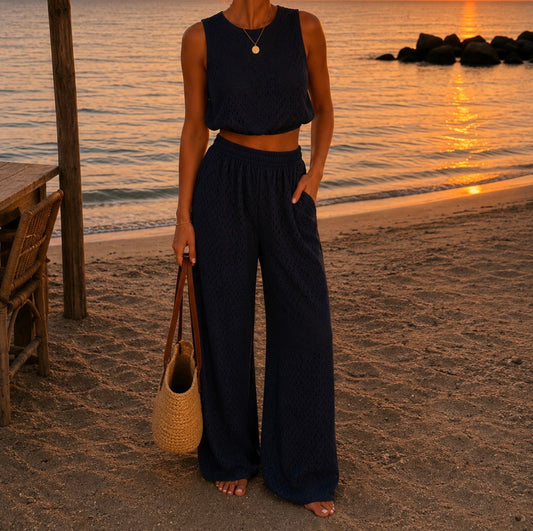 Moonlight Jumpsuit Navy