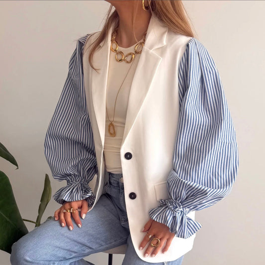 Iris Blazer White