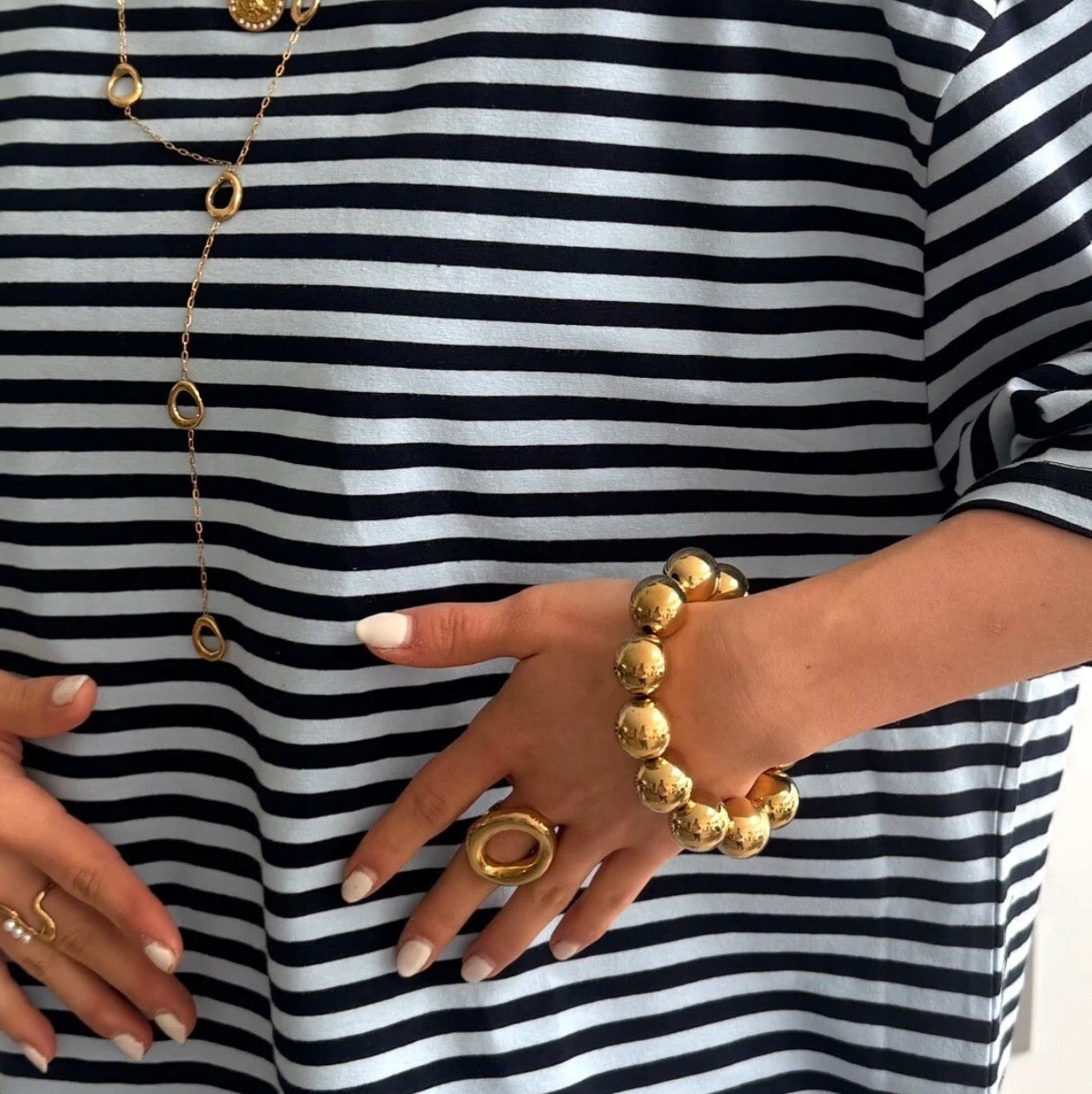 Big Bols Bracelet Gold
