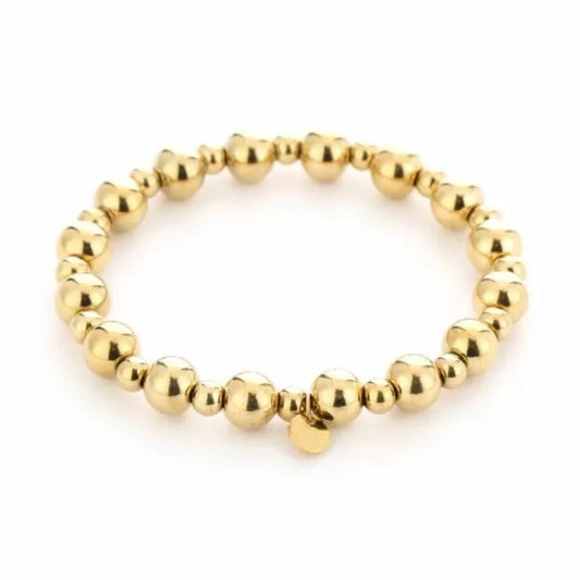 Multi Bols Bracelet Gold