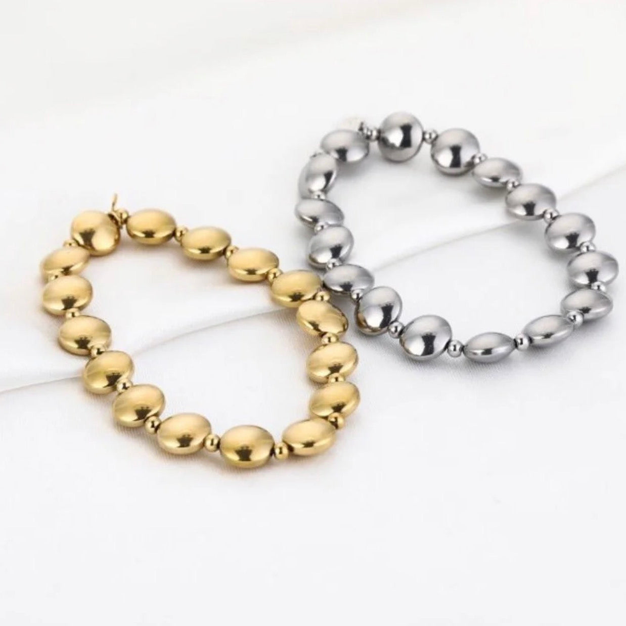 Plate Bols bracelet Gold