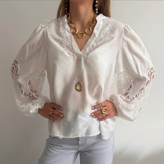 Chelsey Blouse White