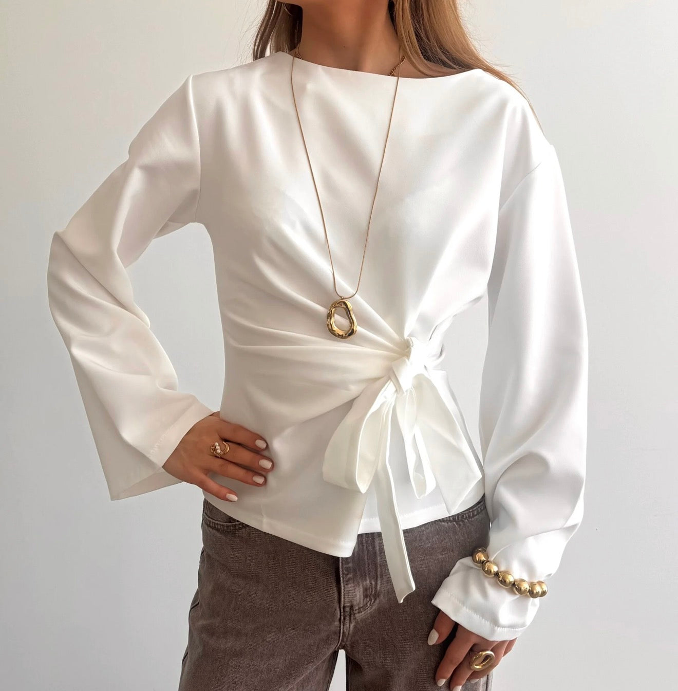 Selina Blouse White