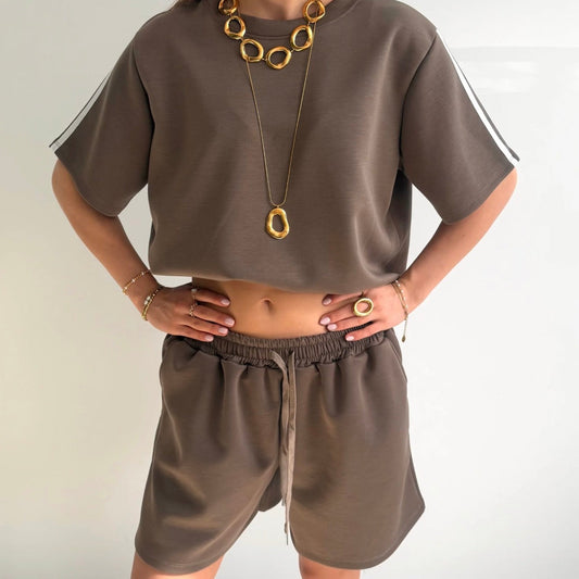 Spring Michelle Comfy set Taupe