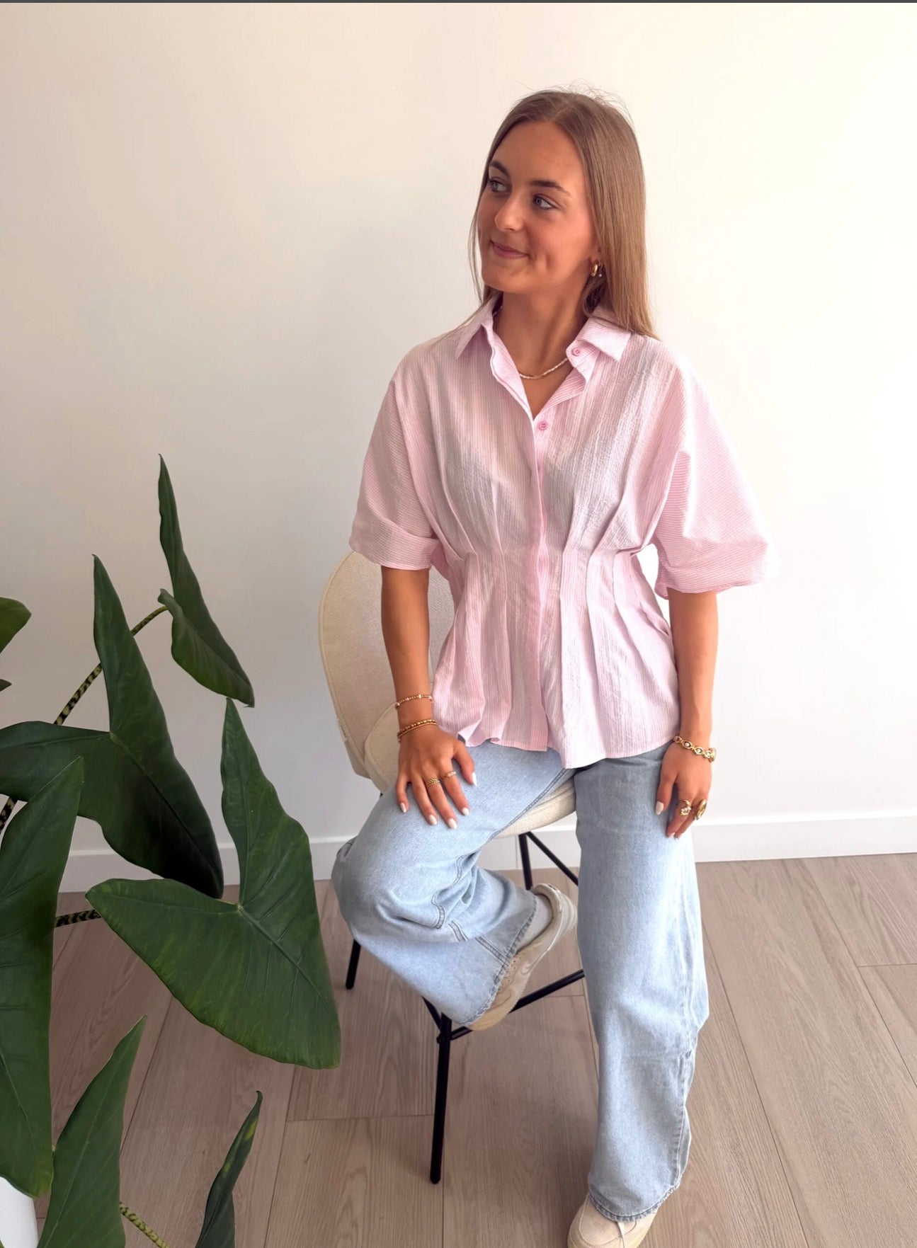 Anna Blouse Roze
