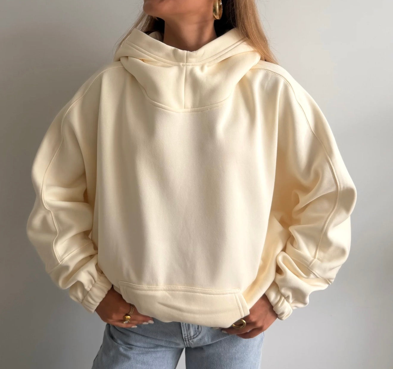 Spring Hoodie Crème