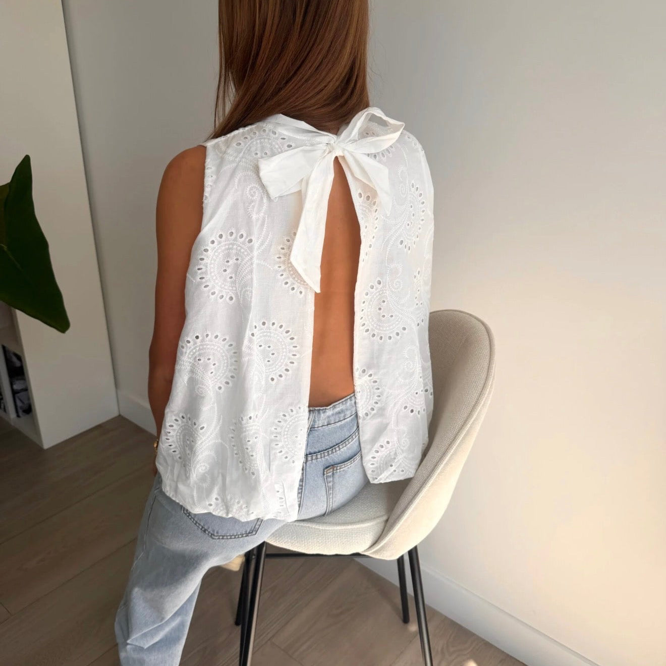 Viona Blouse White
