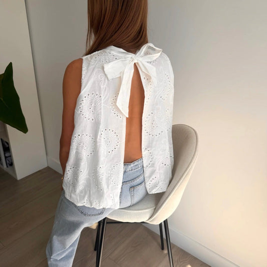 Viona Blouse White