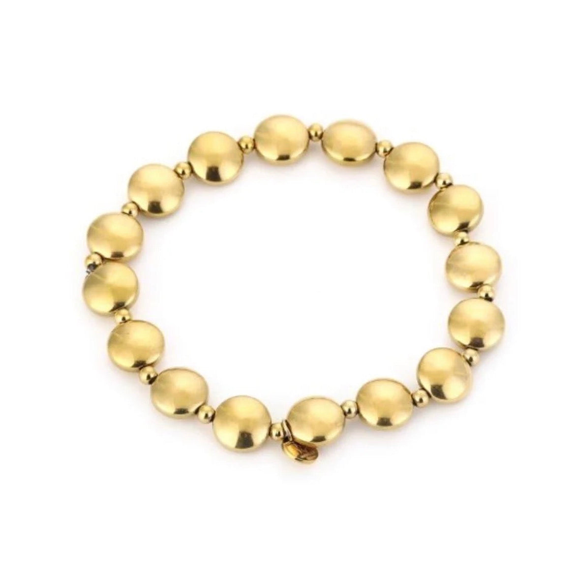 Plate Bols bracelet Gold