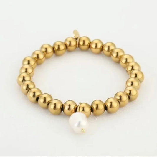 Ossis Pearls Bracelet Gold
