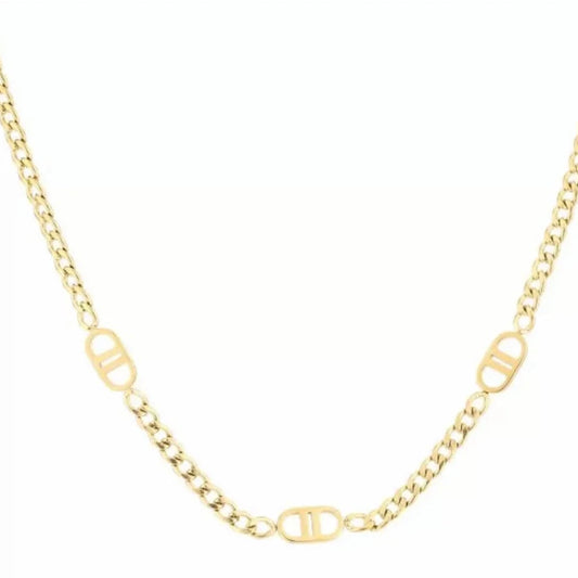 Multi Good Life Necklace Gold