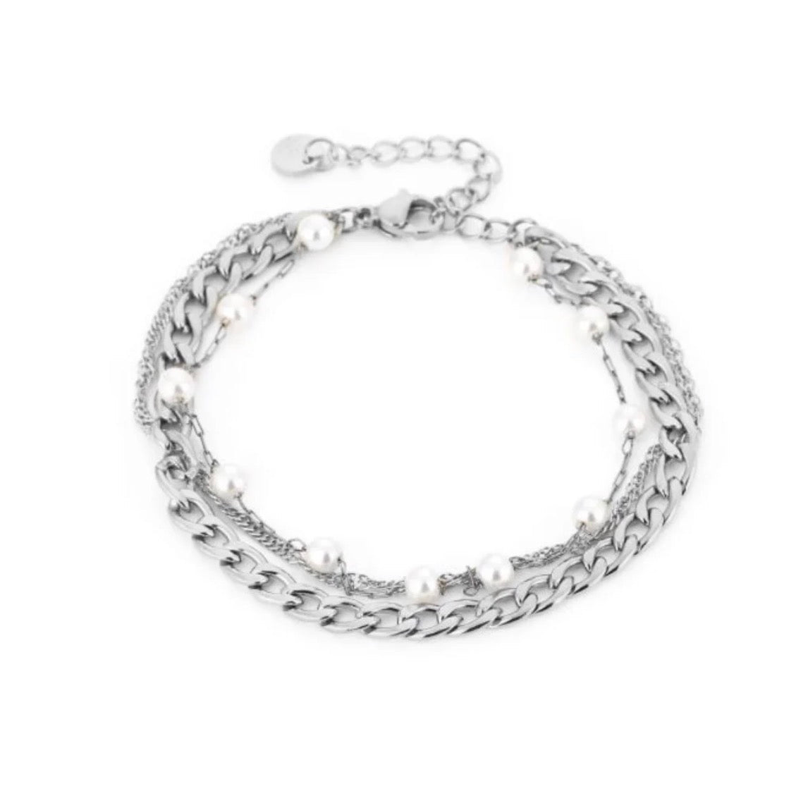 Triple Bracelet Gold Silver