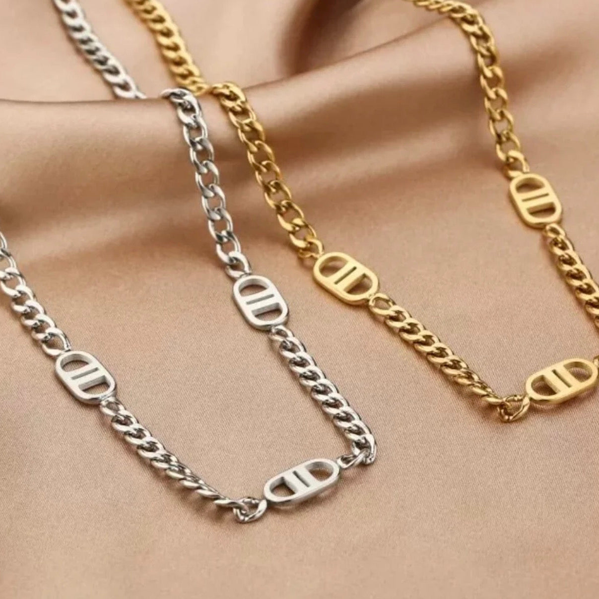 Multi Good Life Necklace Silver