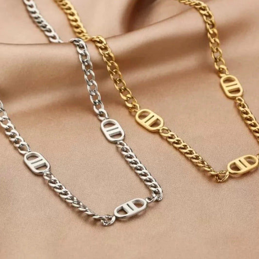 Multi Good Life Necklace Silver