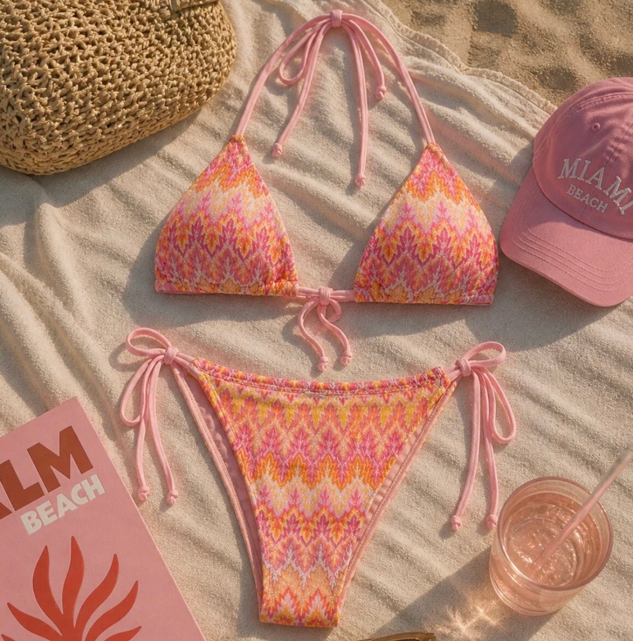 Tropical Bikini Orange