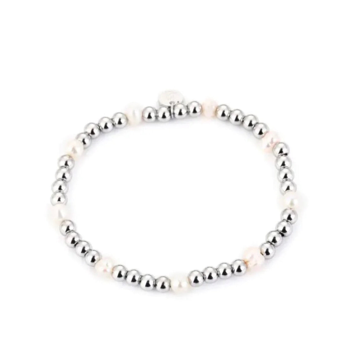 Pearls Bracelet Silver