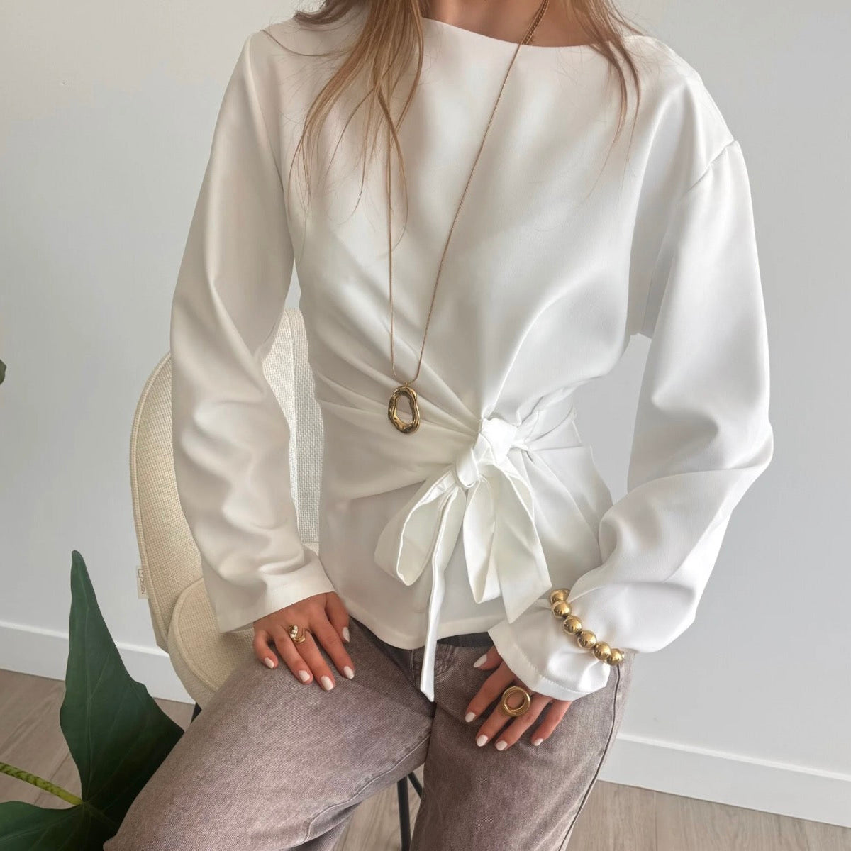 Selina Blouse White