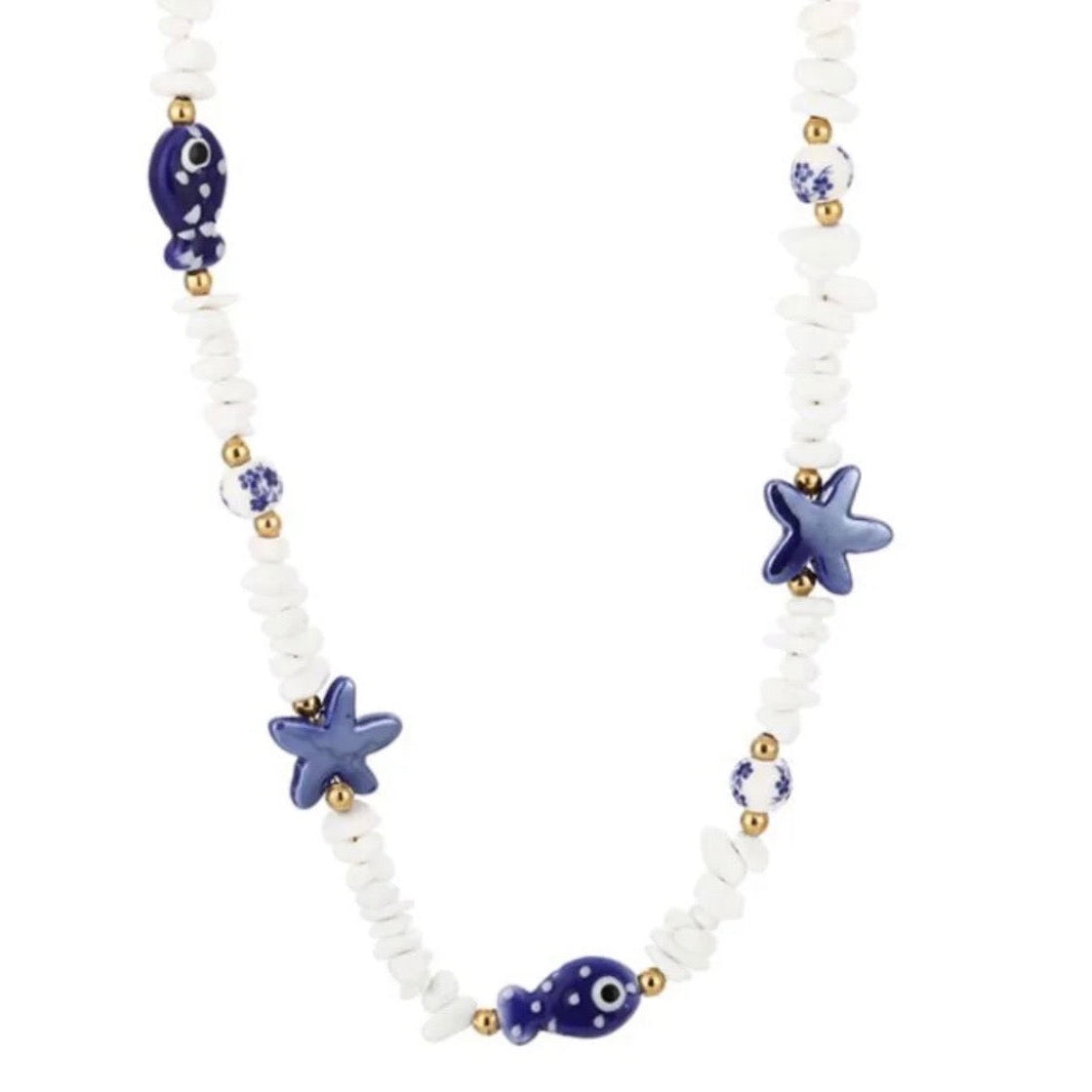 Seaside Necklace Fish