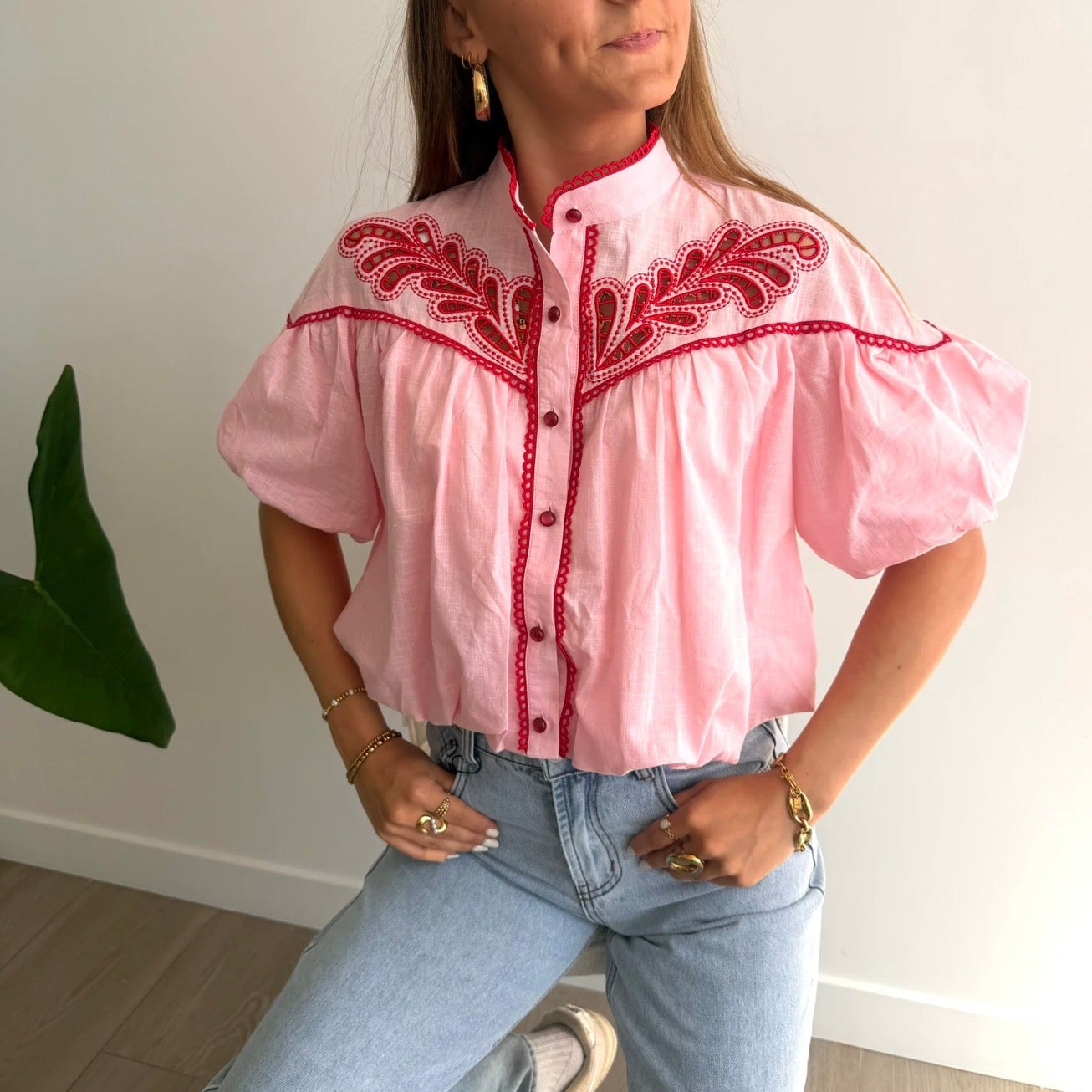 Poppy Blouse Pink