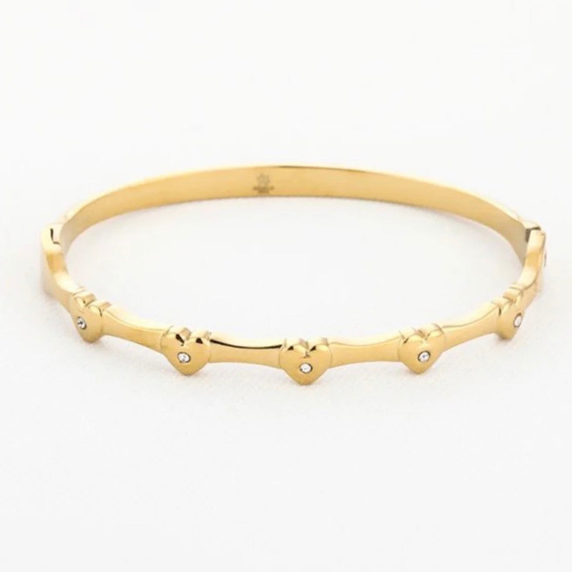 Sparkle Heart Bangle