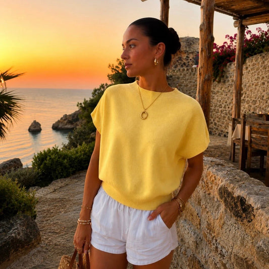 Lynn Top Yellow