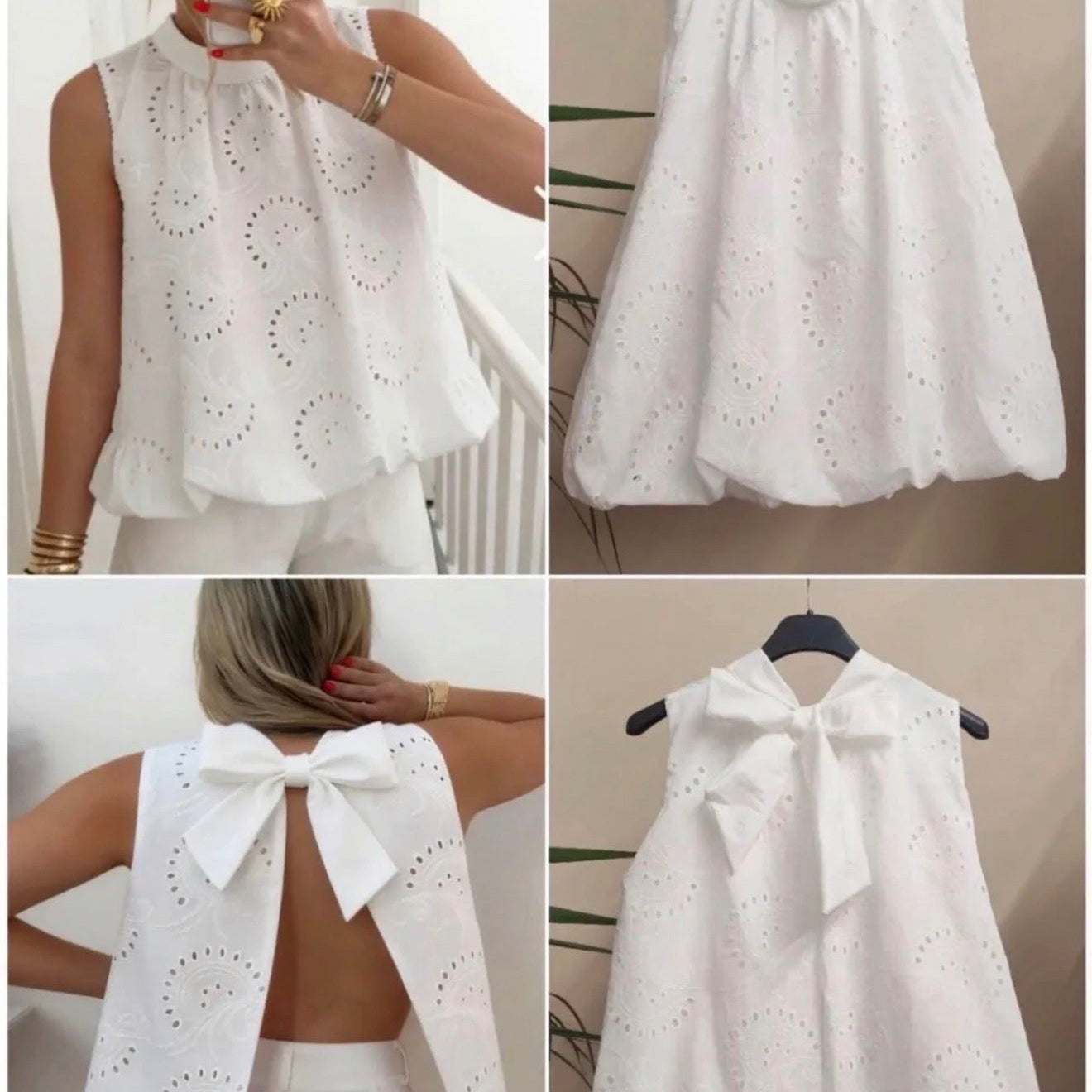 Viona Blouse White