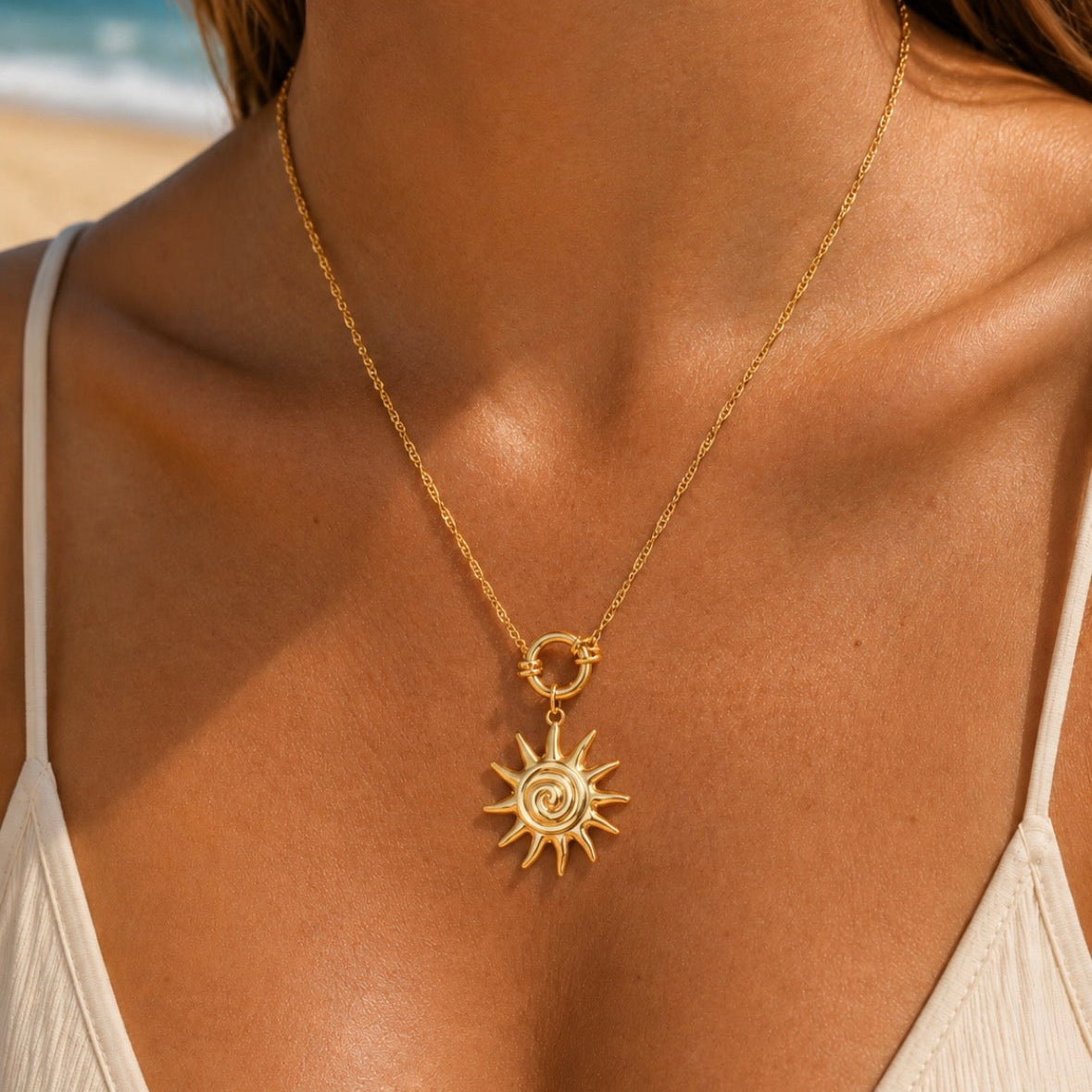 Sunshine Necklace Gold