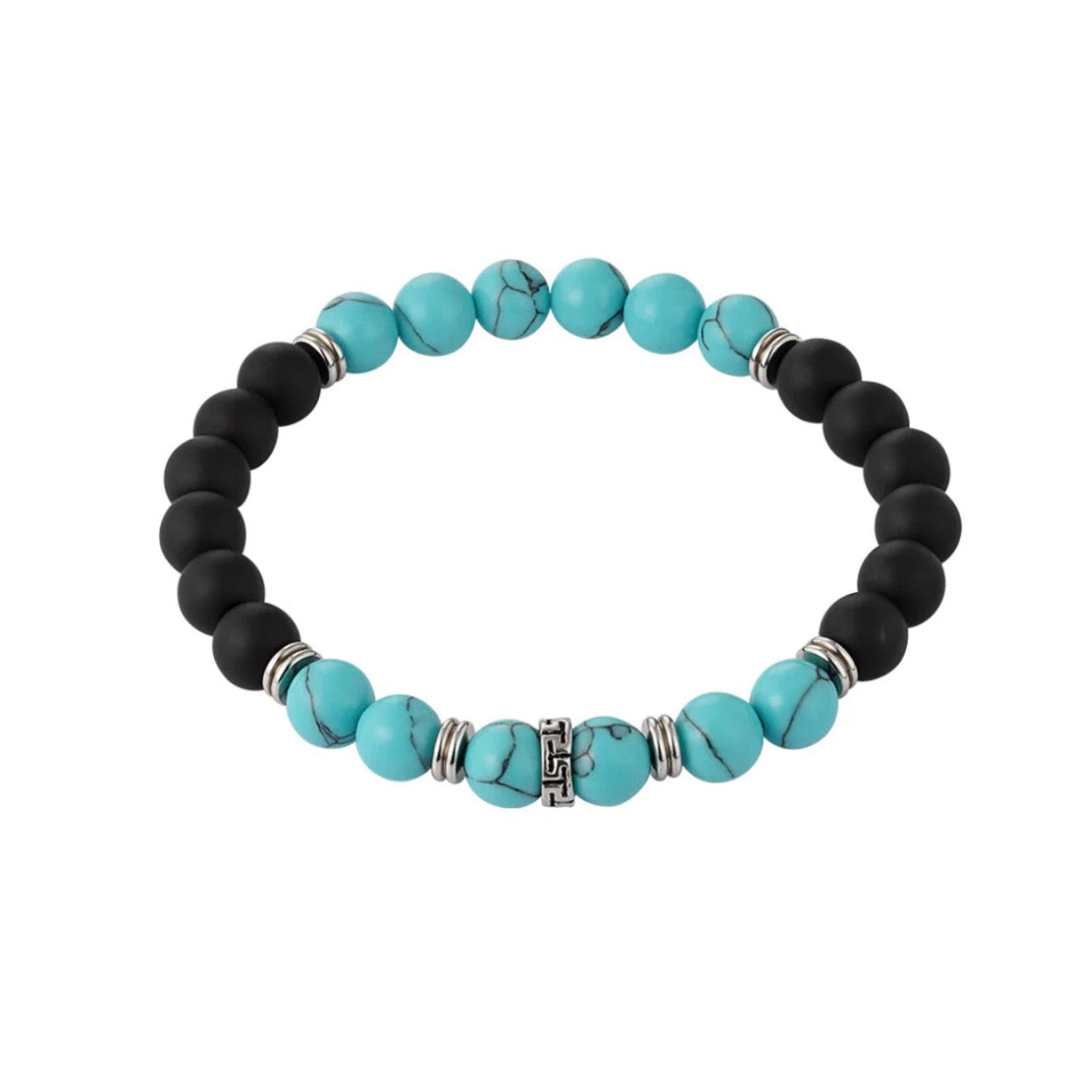 Marble Blue Bracelet Men