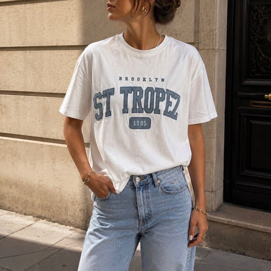 St-Tropez T-shirt Blue