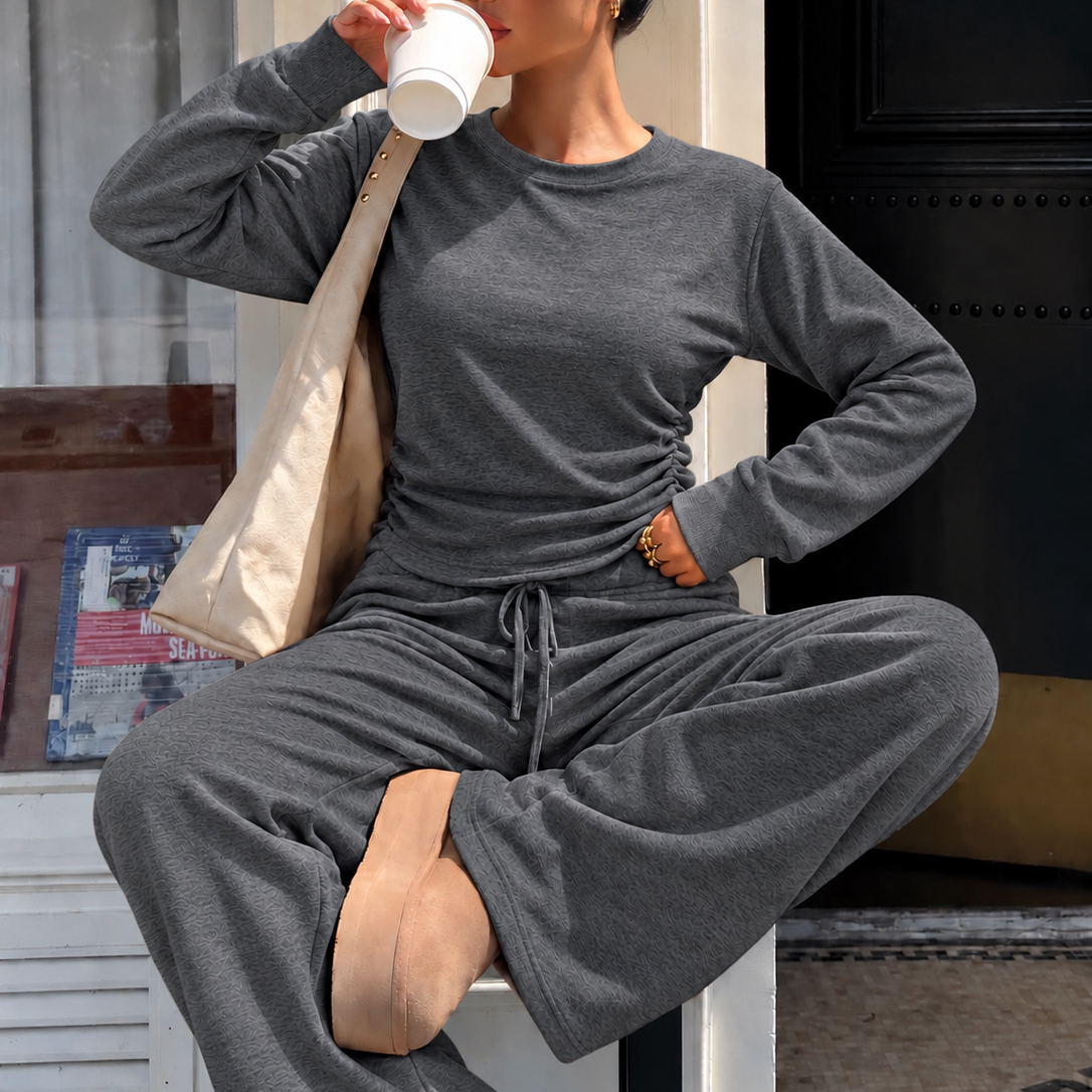 Mellody Comfy Set Dark Grey