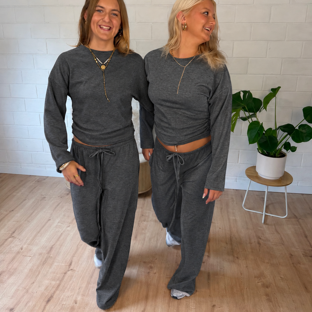 Mellody Comfy Set Dark Grey